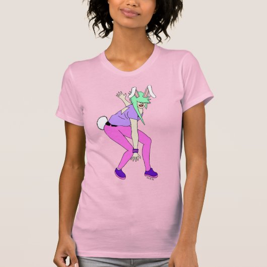 Bunnygirl T-Shirt (Vorderseite)