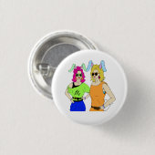 Bunnygirls Button (Vorne & Hinten)