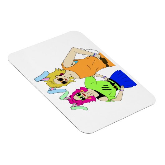 Bunnygirls Magnet (Rechte Seite)