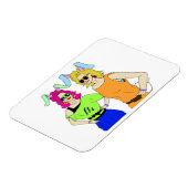 Bunnygirls Magnet (Linke Seite)