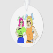 Bunnygirls Ornament (Vorderseite)