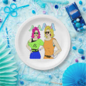 Bunnygirls Pappteller (Party)