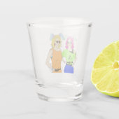 Bunnygirls Schnapsglas (Rückseite)