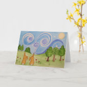 Bunnykins durch Starlightkarte Karte (Gelbe Blume)