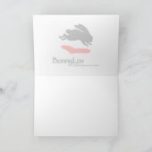 BunnyLuv Gruß-Karte, die Fünfpfundnote Karte (Innenseite)