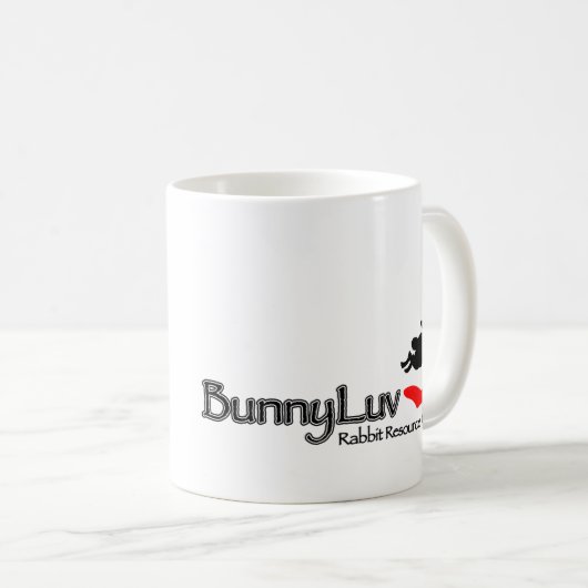 BunnyLuv Tasse, die Gimini kennzeichnet Kaffeetasse (VorderseiteRechts)