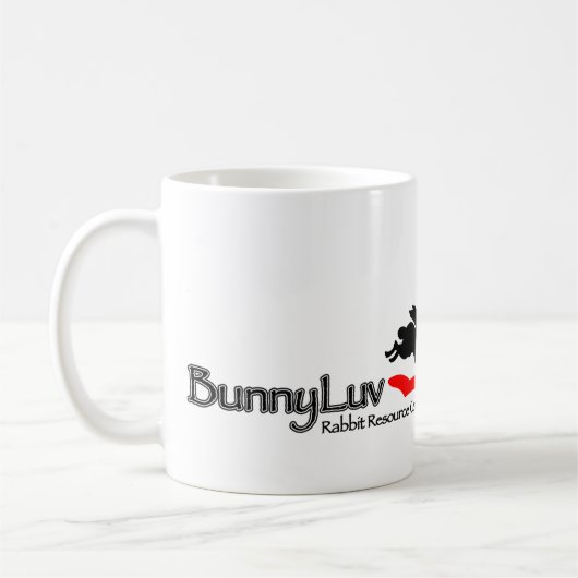 BunnyLuv Tasse, die Jake kennzeichnet Kaffeetasse (Links)
