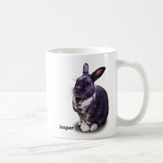BunnyLuv Tasse, die Jaspis kennzeichnet Kaffeetasse (Rechts)