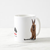 BunnyLuv Tasse, die Spookie kennzeichnet Kaffeetasse (VorderseiteRechts)