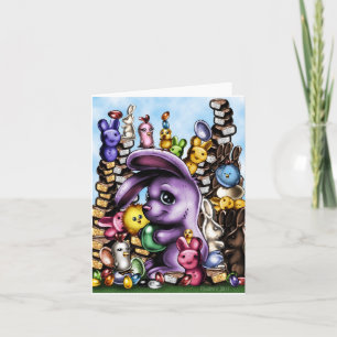 BunnyOaster1b Feiertagskarte