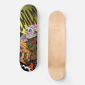 Bunnypink Skateboard (Vorderseite)