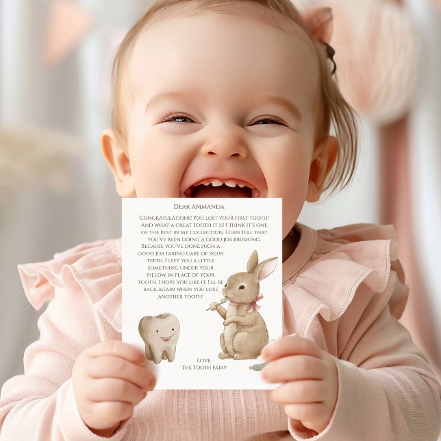 Bunny's Girl First Tooth Fairy Letter (Von Creator hochgeladen)