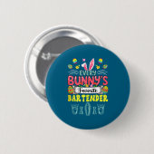 Bunny's Lieblingsbarkeeper Oster-Job-Team auf der Button (Vorne & Hinten)