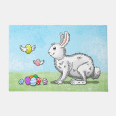 Bunnys Ostern Fußmatte (Vorderseite)