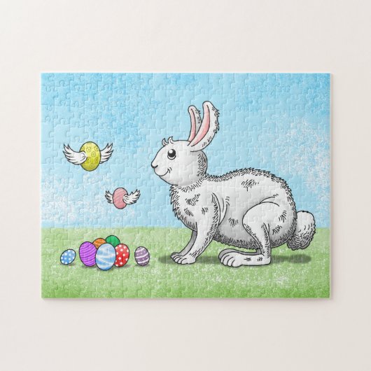 Bunnys Ostern Puzzle (Horizontal)