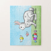 Bunnys Ostern Puzzle (Vertikal)