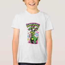 Bunnysaurus Easter Dino Bunny Hybrid Kids Shirt