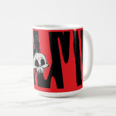 Bunnyskull-Tasse Kaffeetasse (VorderseiteRechts)