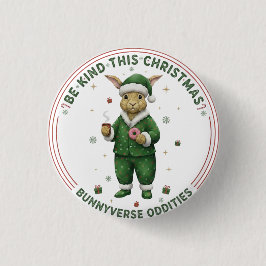 Bunnyverse christmas button