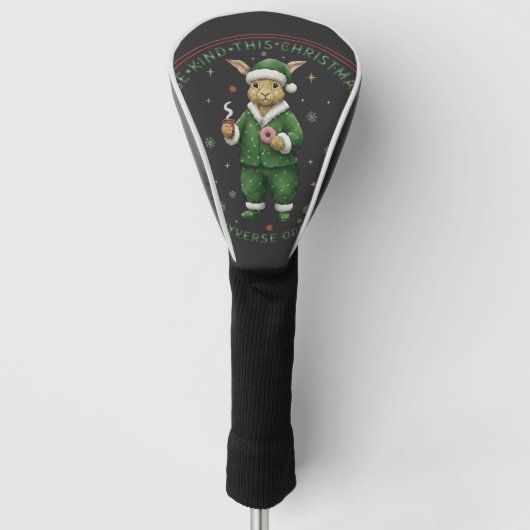 Bunnyverse christmas golf headcover (Vorderseite)