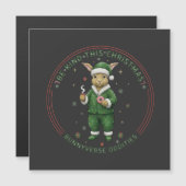 Bunnyverse christmas magnetkarte (Vorne/Hinten)