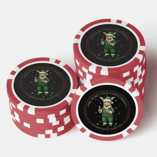 Bunnyverse christmas pokerchips (Stapel)