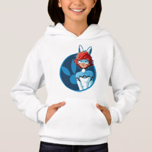 Bunnyx Blue Abzeichen Hoodie