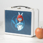 Bunnyx Blue Abzeichen Metall Brotdose (Beispiel)