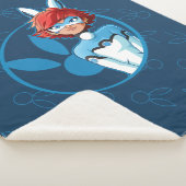 Bunnyx Blue Abzeichen Sherpadecke (3/4)