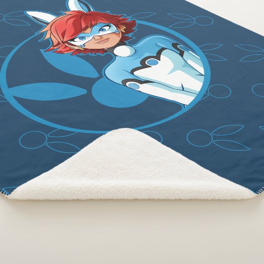 Bunnyx Blue Abzeichen Sherpadecke (3/4)