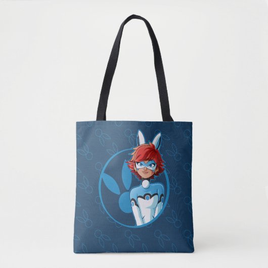 Bunnyx Blue Abzeichen Tasche (Vorderseite)
