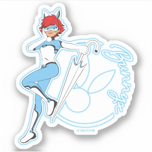 Bunnyx Graphic Aufkleber (Vorderseite)