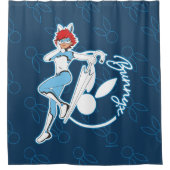 Bunnyx Graphic Duschvorhang (Vorderseite)