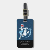 Bunnyx Graphic Gepäckanhänger (Vorderseite vertikal)