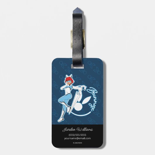 Bunnyx Graphic Gepäckanhänger (Rückseite vertikal)