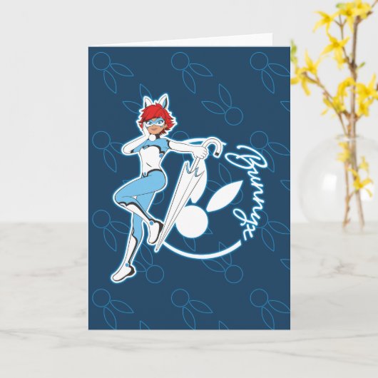 Bunnyx Graphic Karte (Gelbe Blume)