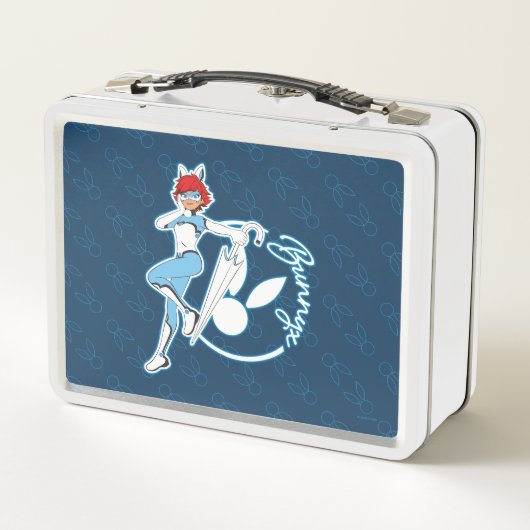 Bunnyx Graphic Metall Brotdose (Rückseite)