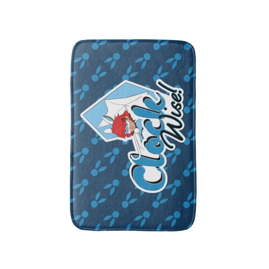 Bunnyx | Uhrweissinn! Badematte (Vorderseite Vertikal)