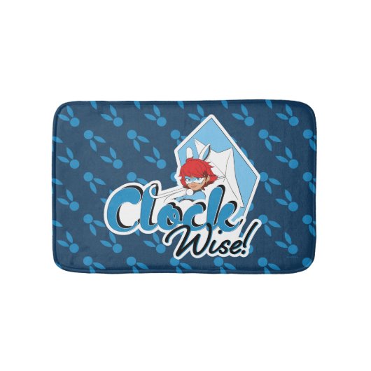 Bunnyx | Uhrweissinn! Badematte (Vorderseite)