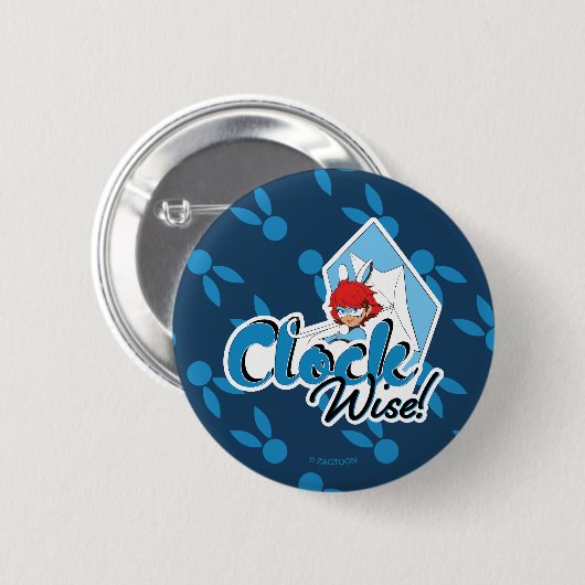 Bunnyx | Uhrweissinn! Button (Vorne & Hinten)