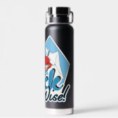 Bunnyx | Uhrweissinn! Trinkflasche (Rückseite)