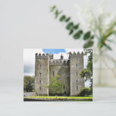 Bunratty Burgen Postkarte (Stehend Vorderseite)