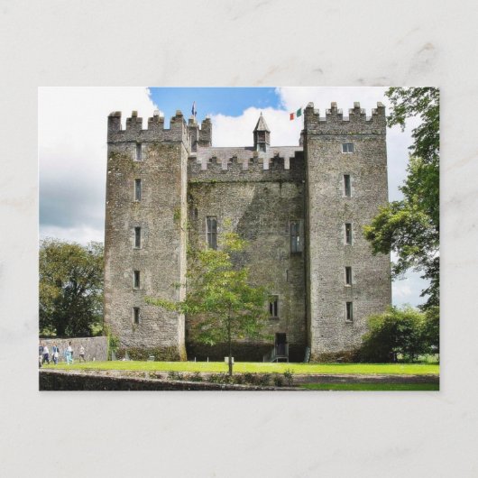 Bunratty Burgen Postkarte (Vorderseite)