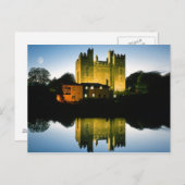 Bunratty Castle Irish Postkarte (Vorne/Hinten)