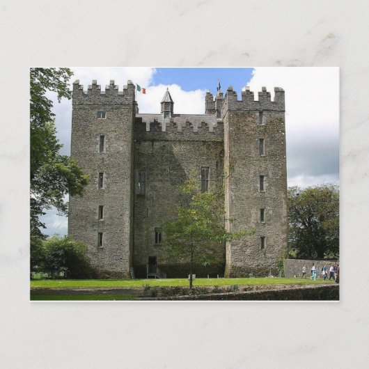 Bunratty Castles Postkarte (Vorderseite)