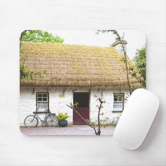 Bunratty Irland Hütte Mousepad (Mit Mouse)