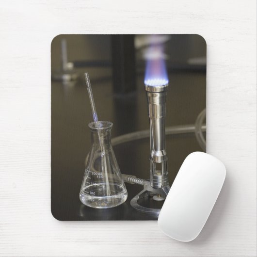 Bunsen und Flasche Mousepad (Mit Mouse)