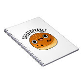 Bunstoppable Funny Bun Pun Notizblock (Rechte Seite)