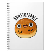 Bunstoppable Funny Bun Pun Notizblock (Vorderseite)