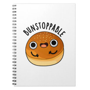 Bunstoppable Funny Bun Pun Notizblock